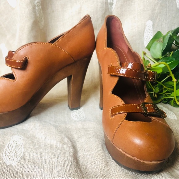 See By Chloe Mary Jane Wooden Heels - Picture 4 of 8